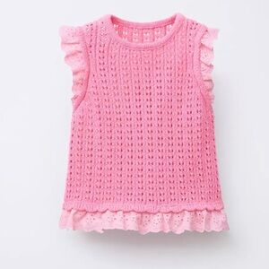 Zara Pink Knit Top